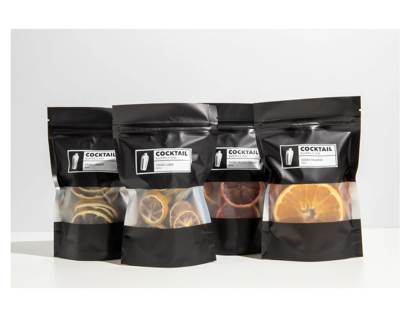 Dried Cocktail Garnish Mixed Pack (4x40g)