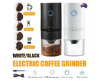 EHOME Electric Coffee Grinder Grinding Milling Bean Nut Spice Herbs Blender Machine White