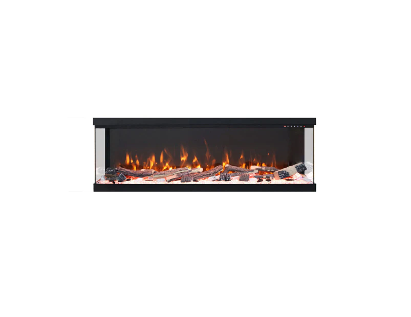 Langham 1600w 1/2/3 Sided 50 Inch Extra Deep Electric Fireplace