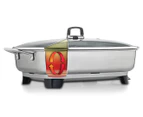 Sunbeam Ellise Stainless Steel Frypan w/ Lid - FPM9000SS