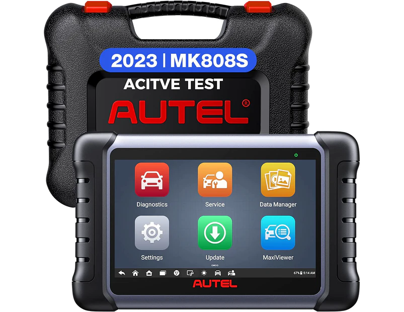 Autel MaxiCOM MK808BT PRO 28+ Services All Systems OBD2 Car Scanner  Diagnostic Tool Level-up of MK808BT MK808 MK808S MX808