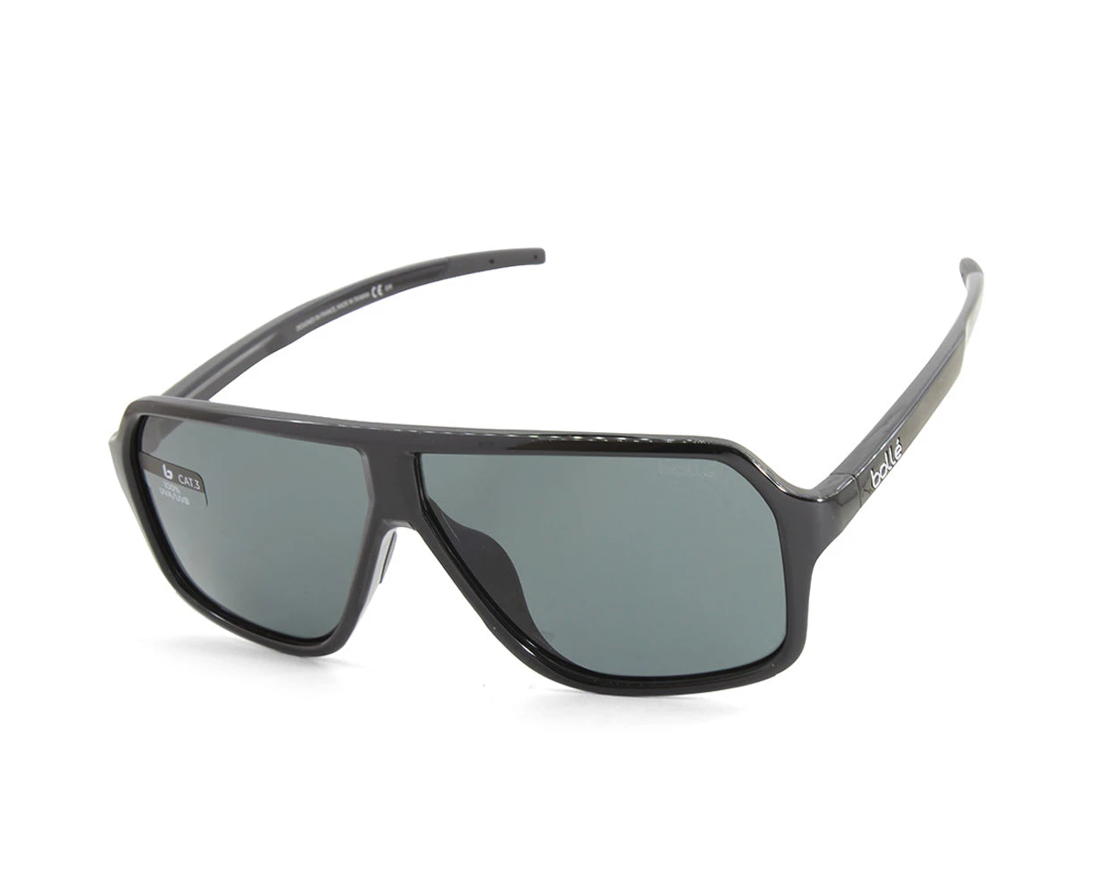 Bolle Prime Shiny Black/Grey TNS Men's Designer Sunglasses BS030001