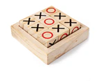 Bigjigs Toys Mini Noughts and Crosses Game - Travel-Friendly Tic Tac Toe Game , Travel Games , Board Games For Families , Kids Games , Pocket Money Toys