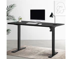 Artiss Standing Desk Motorised Black 140CM