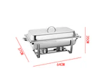 9L Multi Stainless Steel Bain Marie Chafing Dish Buffet Food Warmer