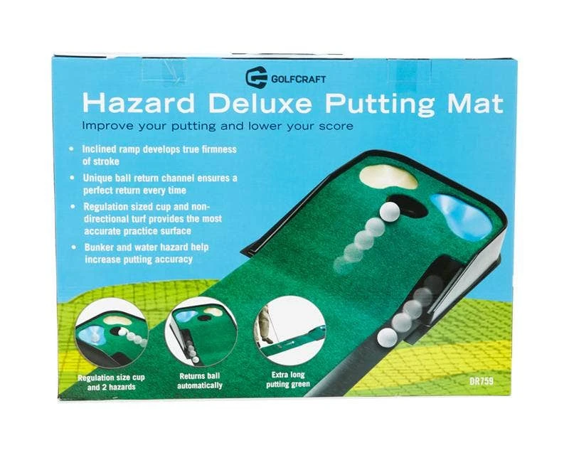 Golf Craft - GolfCraft Hazard Deluxe Putting Mat