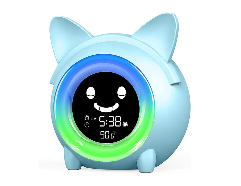 Alarm Clock for Kids, Children Sleep Training Clock with Night Lights
