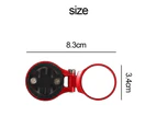 Bike Adjustable Speedometer Stopwatch Holder Aluminum Alloy Bracket for Garmin-Red - Red