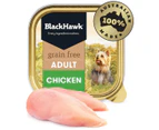 Black Hawk Grain Free Adult Chicken Wet Dog Food 100g