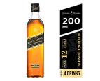 JOHNNIE WALKER BLACK LABEL BLENDED SCOTCH WHISKY