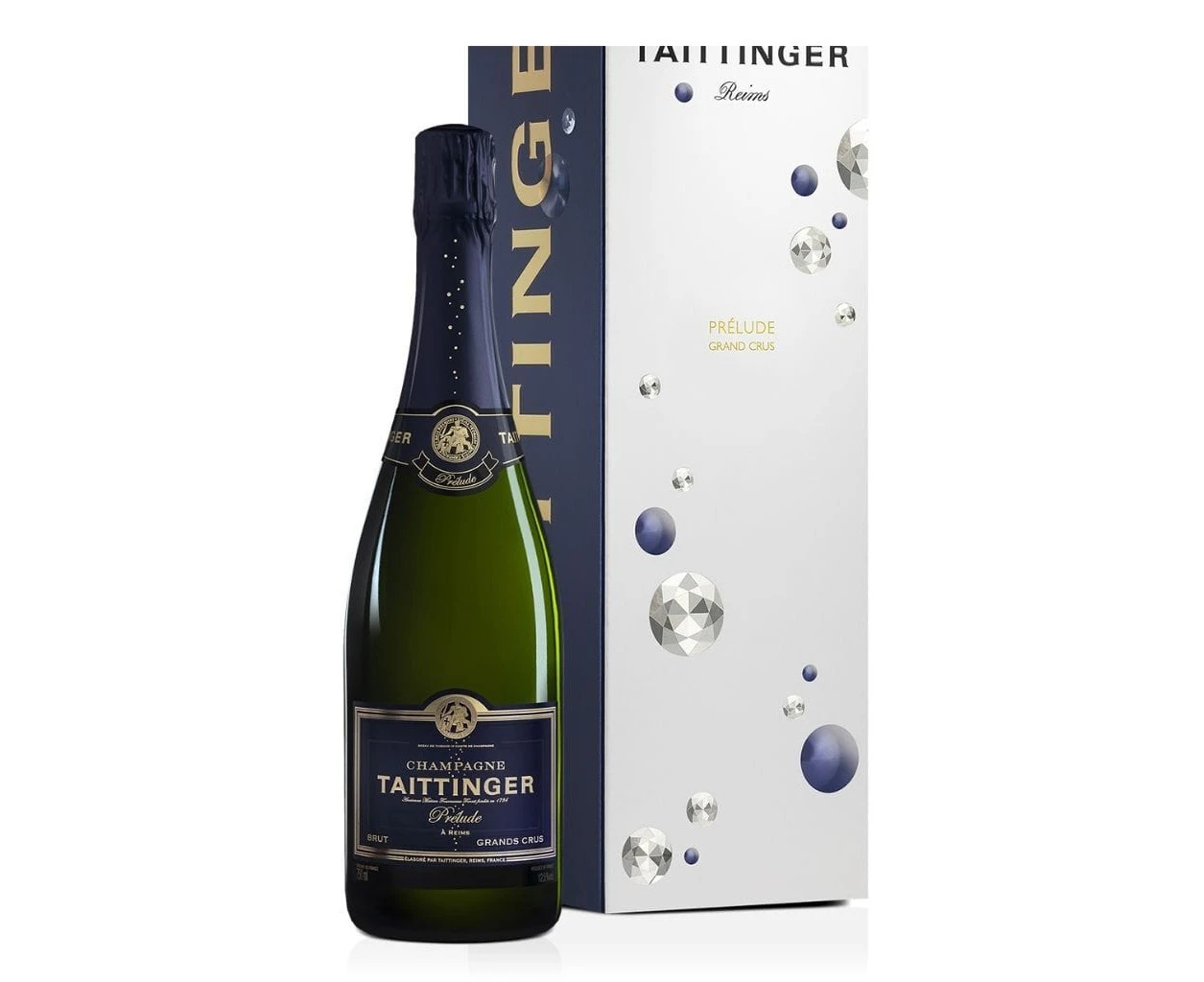 Champagne Taittinger Prelude Grand Cru NV Gift Boxed 6Pack 12.5% 750ml