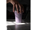 STTOKE Ceramic Reusable Cup 8oz Unicorn purple