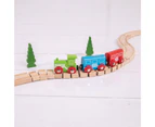 Bigjigs Rail Wooden Crazy Train Track (2 pk) - Compatible With Bigjigs Train Sets and Most Wooden Train Set Brands , Quality Bigjigs Train Accessories