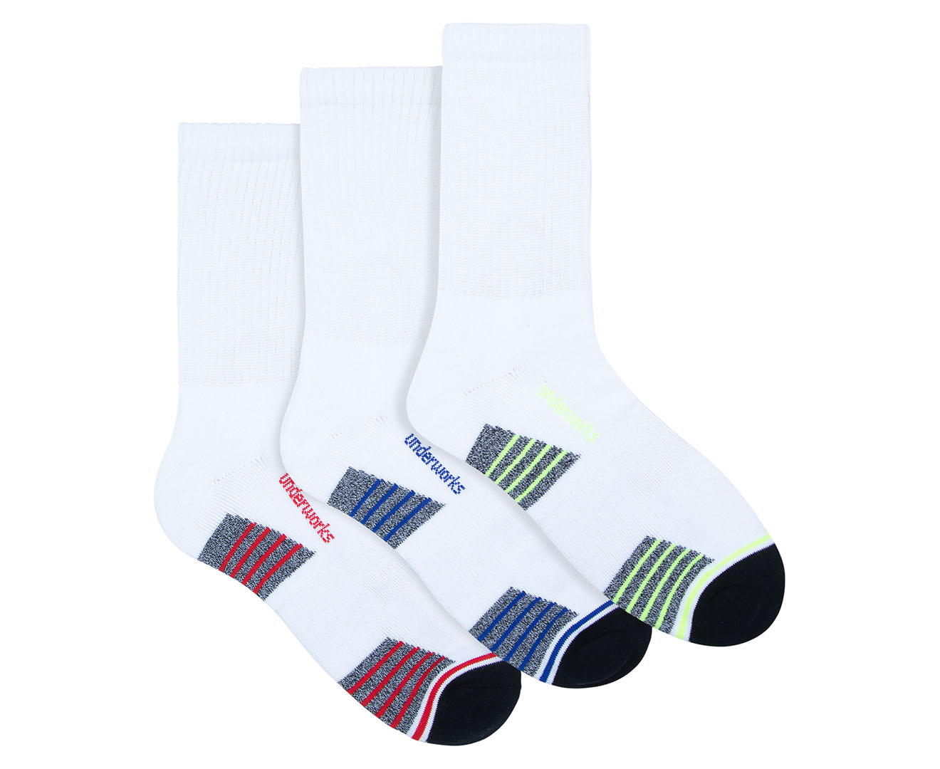 Underworks all day socks on sale white