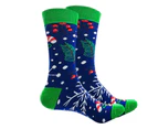 Men Xmas Funky Cotton Socks - Design 5