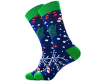 Men Xmas Funky Cotton Socks - Design 5