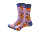 Men Xmas Funky Cotton Socks - Design 12