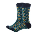 Men Xmas Funky Cotton Socks - Design 8
