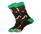 Men Xmas Funky Cotton Socks - Design 14