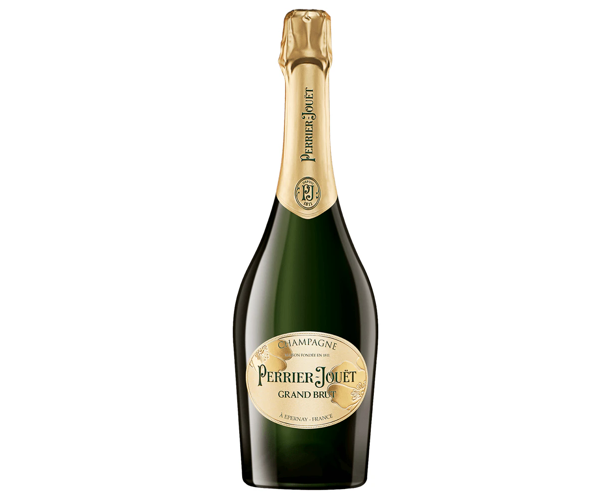 Personalised Perrier-Jouet Grand Brut Champagne 750ml.