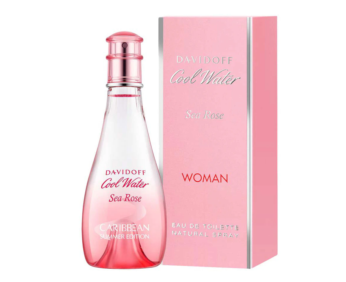 Davidoff Cool Water Sea Rose EDT Spray 100ml/3.4oz