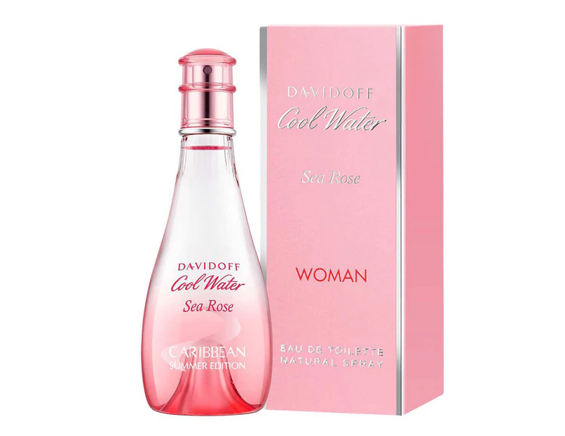 Davidoff Cool Water Sea Rose EDT Spray 100ml/3.4oz