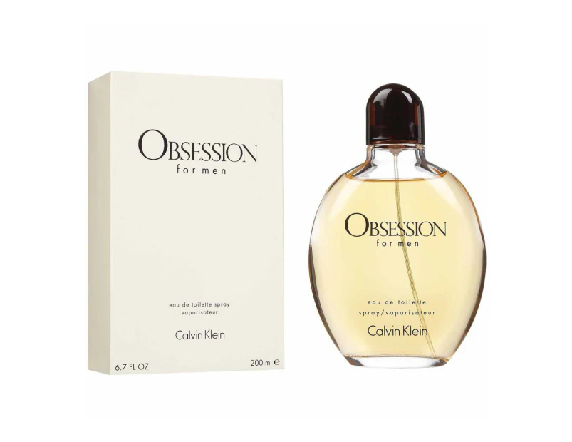 Calvin Klein Obsession 200ml EDT By Calvin Klein (Mens)