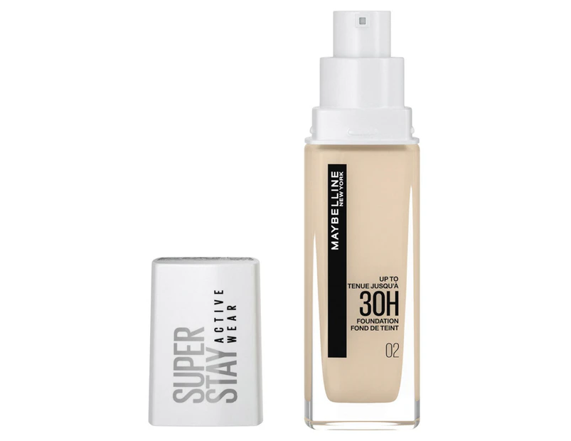 Maybelline Superstay 30H Foundation 02 Naked Ivory