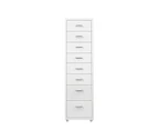 Levede Office Cabinet  8 Drawer Drawers Storage Cabinets Steel Rack Home White