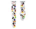 Marge Plus Soft Silicone Cartoon Mickey Mouse Bands for Apple Watch Series 7/SE/6/5/4/3/2/1 -C11