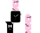Marge Plus Soft Silicone Cartoon Minnie Mouse Bands for Apple Watch Series 7/SE/6/5/4/3/2/1 -C13