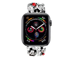 Marge Plus Soft Silicone Cartoon Mickey Mouse Bands for Apple Watch Series 7/SE/6/5/4/3/2/1 -C10