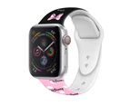 Marge Plus Soft Silicone Cartoon Minnie Mouse Bands for Apple Watch Series 7/SE/6/5/4/3/2/1 -C13