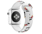 Marge Plus Soft Silicone Cartoon Mickey Mouse Bands for Apple Watch Series 7/SE/6/5/4/3/2/1 -C3