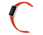 Marge Plus Sport Band Watch Band Soft Silicone Sport Strap For iWatch Series SE/6/5/4/3/2/1 For Women Men-Red