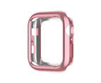 Marge Plus TPU Anti-Scratch iWatch Bumper Protective Case For Apple Watch Series 8/7 Series 6/SE/5/4/3/2/1-RosePink