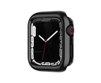 Marge Plus TPU Anti-Scratch iWatch Bumper Protective Case For Apple Watch Series 8/7 Series 6/SE/5/4/3/2/1-Black