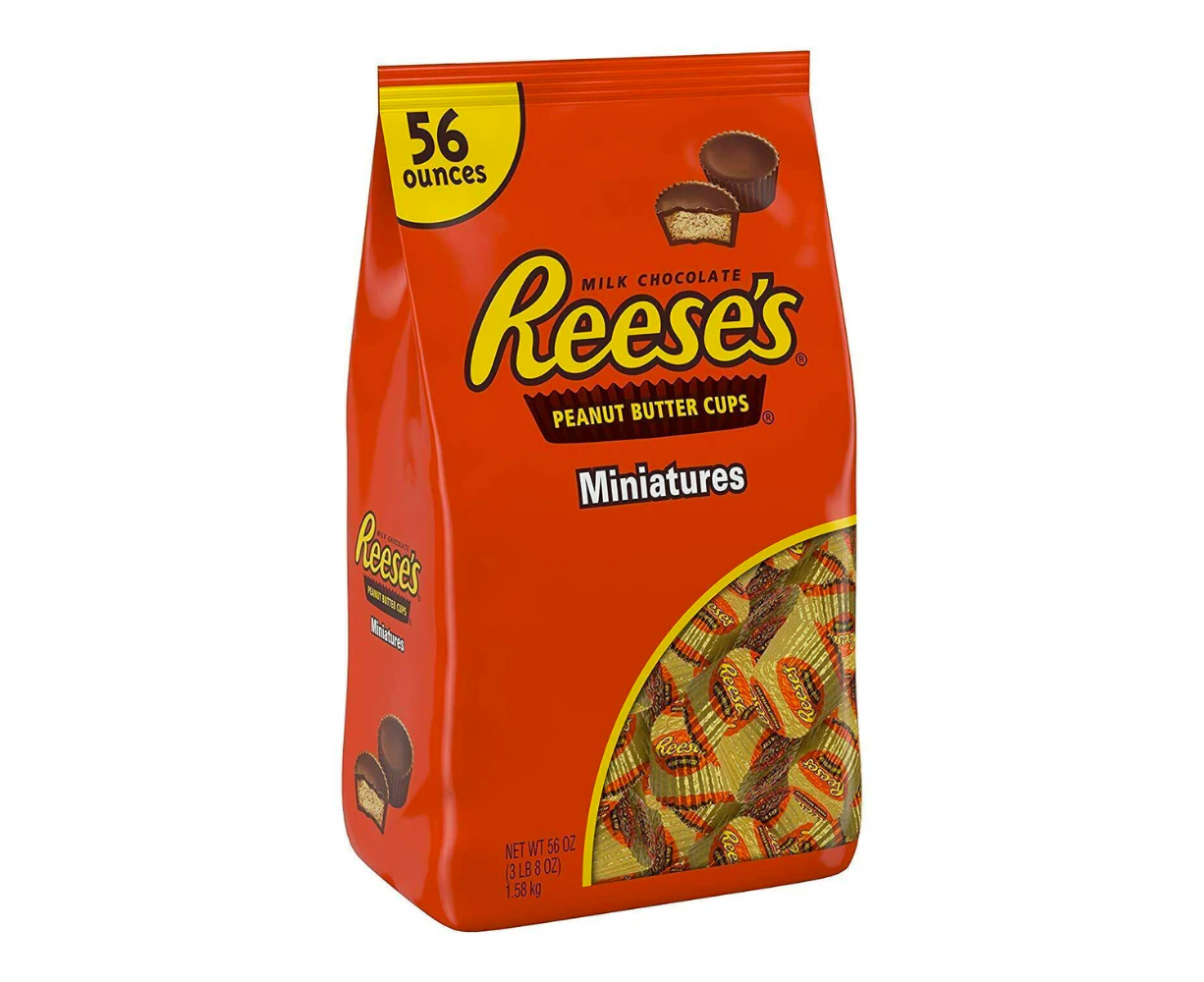 Reeses Peanut Butter Cups Miniatures 1.58kg