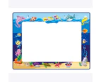 UPnPlay Kids 27 Piece Activity Play Mat with Drawing Board Magic Pen & Bonus Accessories - OCEAN