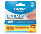 2 x Dermal Therapy Lip Balm Manuka Honey 10g