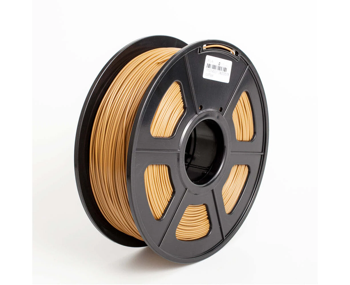 PLA+ 3d Printer Filament - 1kg 1.75mm - Coffee