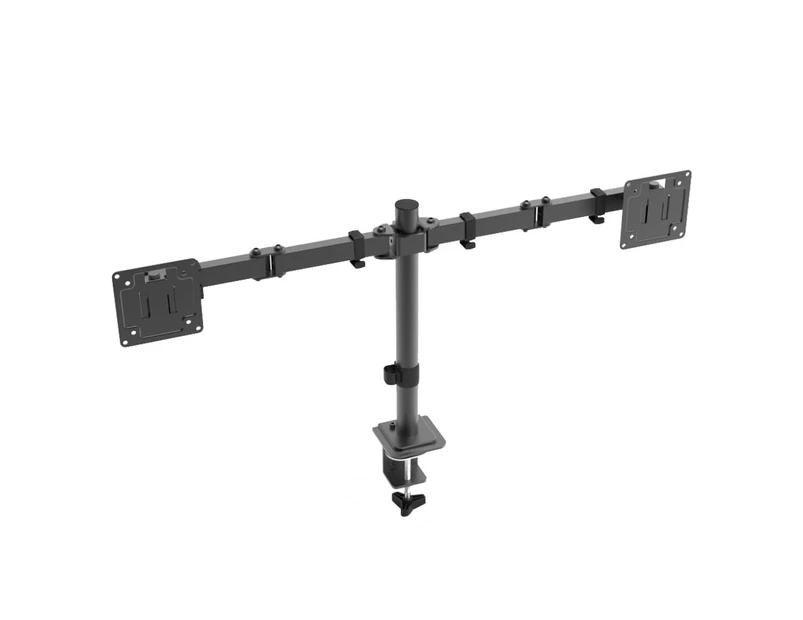 Steel Desk Stand and Monitor arm in Single or Dual Monitor Mounts - Dual