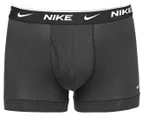Nike Men's Dri-FIT Essential Cotton Stretch Trunks 3-Pack - Black/Blue/Navy
