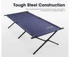 SAN HIMA Folding Camping Stretcher Bed Portable Light Weight With Carry Bag 4WD