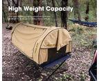 SAN HIMA Folding Camping Stretcher Bed Portable Light Weight With Carry Bag 4WD