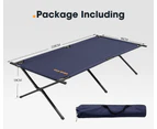 SAN HIMA Folding Camping Stretcher Bed Portable Light Weight With Carry Bag 4WD