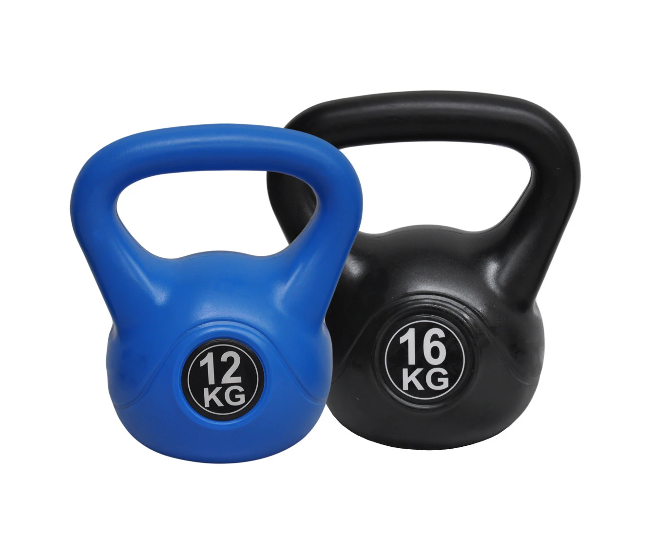 12 + 16kg Total 28kg Kettlebell Weight Home Gym Training Kettle Bell Exercise