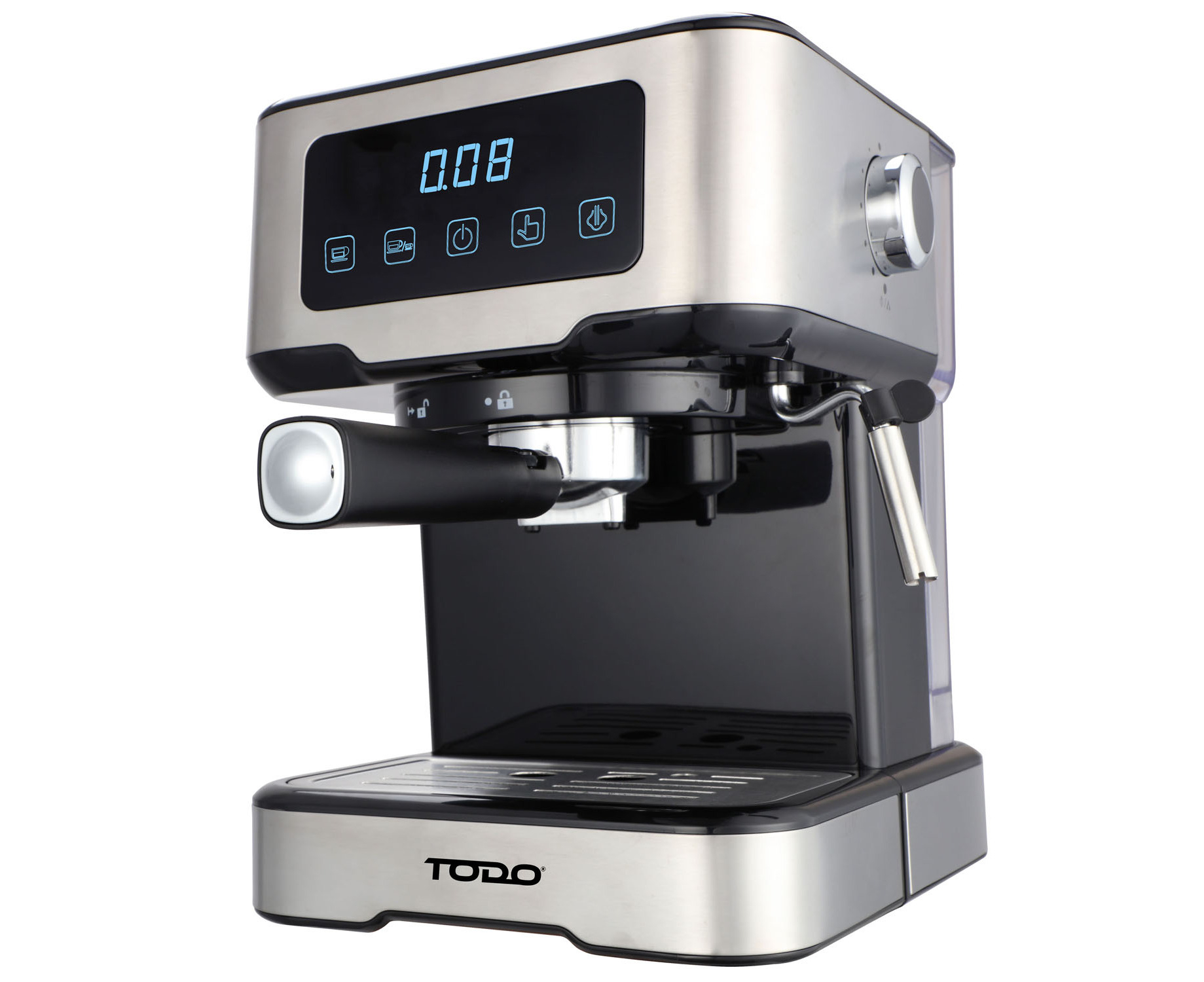 TODO Espresso Coffee Machine Maker Automatic Touch Control LED