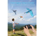 Remote Control Paper Airplane, 2.4GHz RC Plane Easy to Fly, Detachable Motor RC Airplane Kit with 2 DIY Planes & 10 Paper Planes