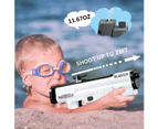 Electric Water Gun, Automatic Water Squirt Guns,Water Soaker Gun Toy for Summer Swimming Pool Party Beach Outdoor Activity -White